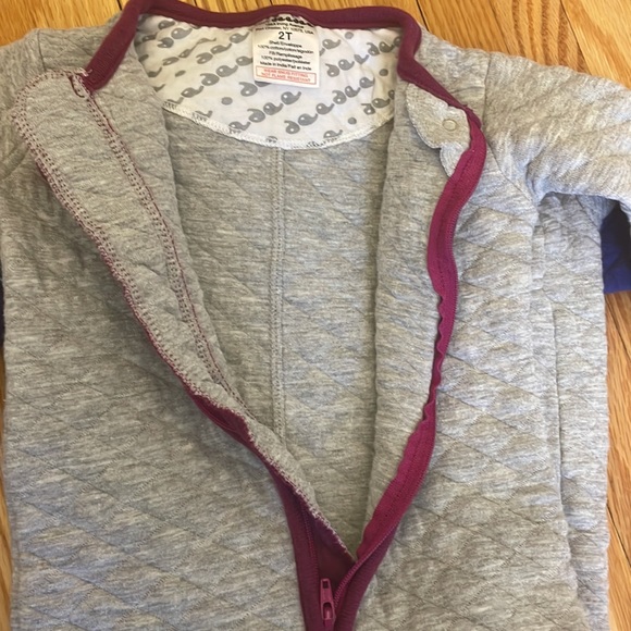 Baby Deedee Sleepsie Quilted Pajamas, lot of 2 pairs - Picture 11 of 13